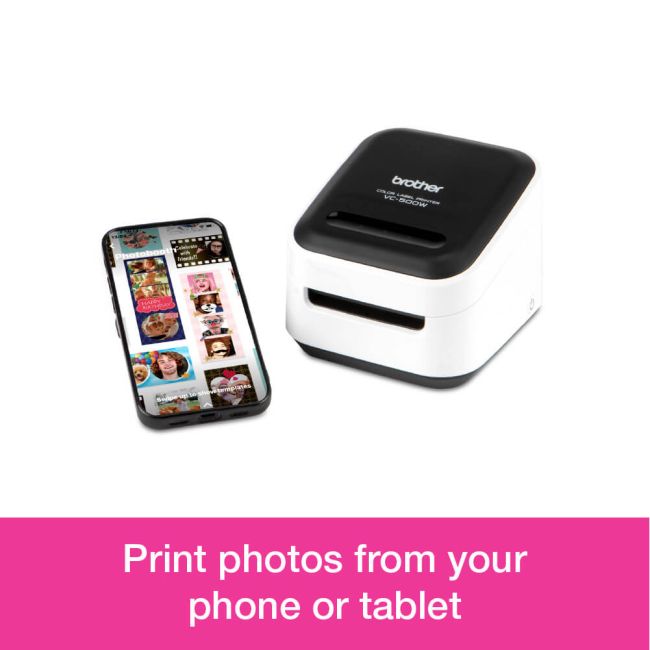 Brother VC500W Design ‘n’ Craft Full Colour Label Printer VC500WZU1