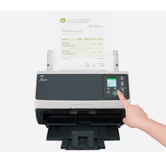 Fujitsu fi8170 A4 Sheetfed Document Scanner PA03810B051 Printer Base