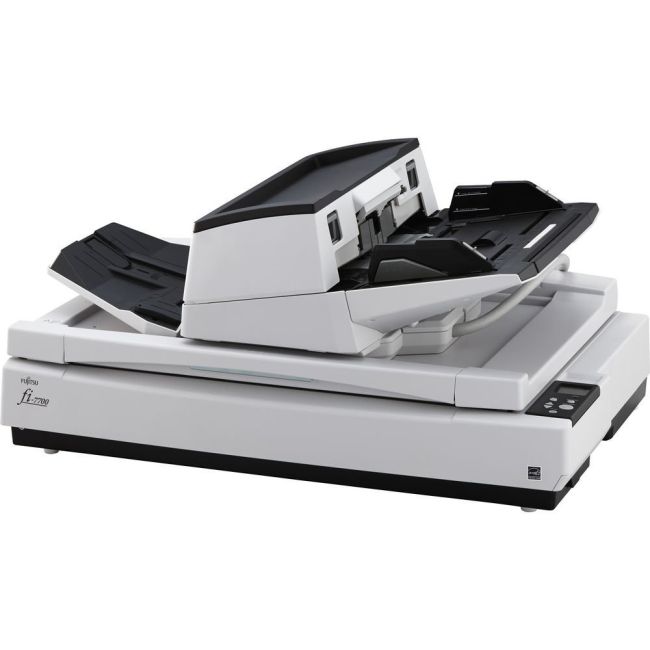 Fujitsu fi7700 A4 Flatbed Scanner & ADF PA03740B001 Printer Base