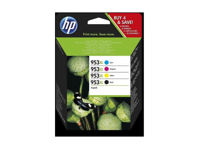 Buy OEM HP 953XL High Capacity Multipack Ink Cartridges