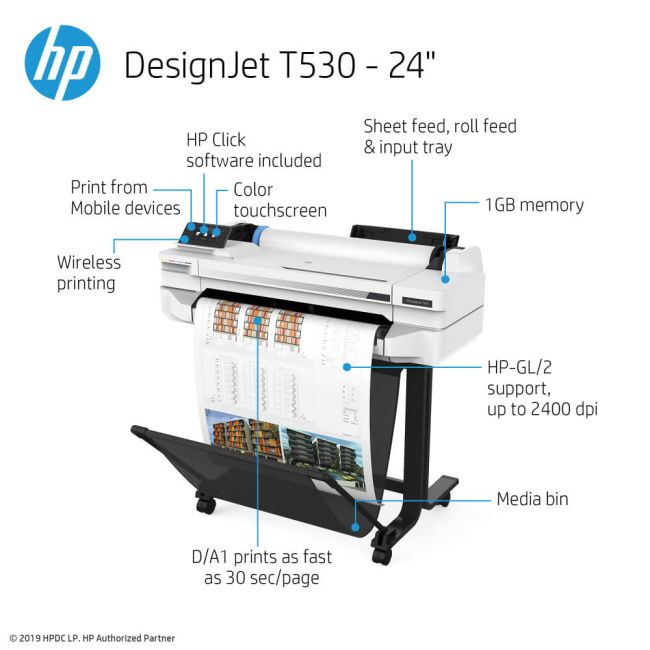Hp designjet t530 deals