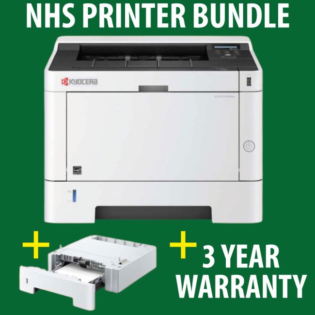 Kyocera ECOSYS P2040DN Printer + 2nd Paper Tray + 3 Year Warranty ...