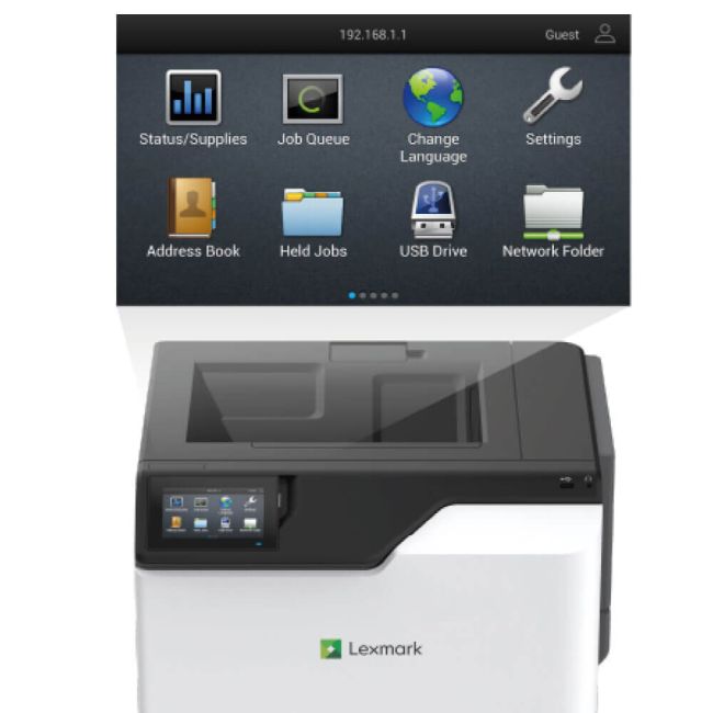Lexmark CS730de A4 Colour Laser Printer Printer Base