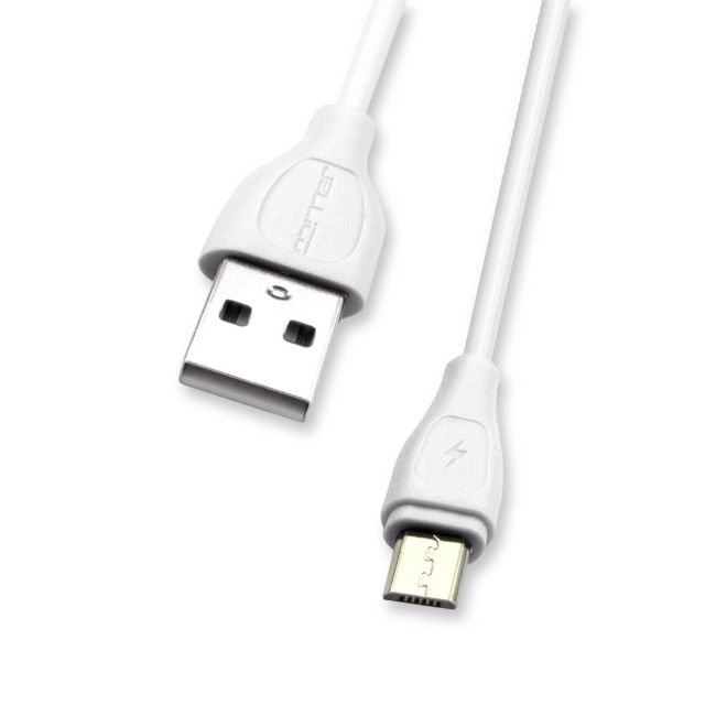 Fast Charge USB MicroB Cable for Samsung Galaxy S4 S5 S6 S7 Edge Note [White] | Base