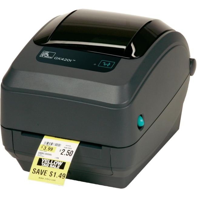 Zebra GK420T Thermal Transfer Label Printer GK42102220000