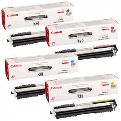 Canon 729 CMYK Toner Cartridge Multipack (Save £4) | Printer Base