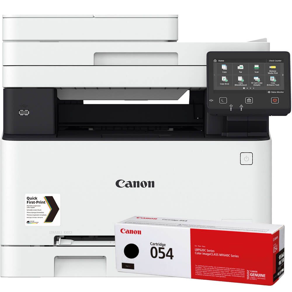Canon i-SENSYS MF645Cx A4 Colour Multifunction Laser Printer + 054 ...