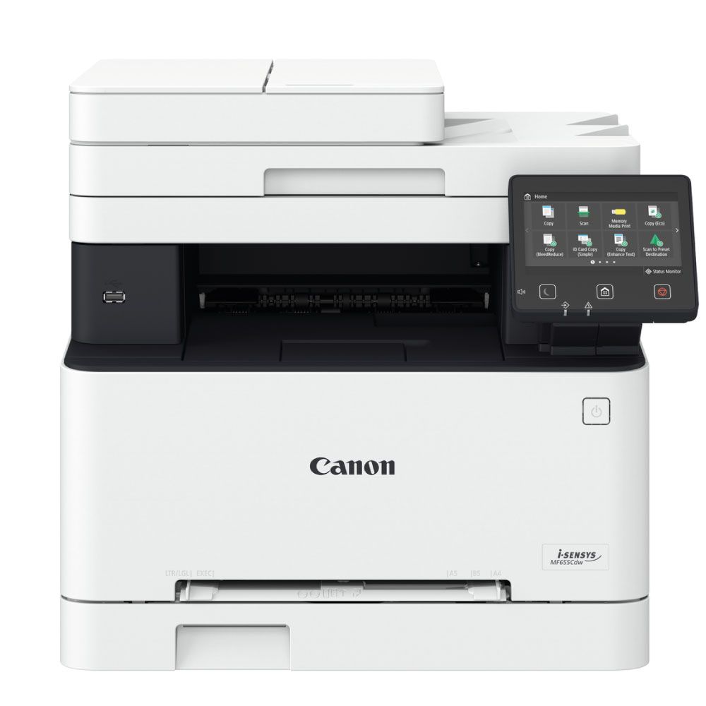 canon i sensys mf657cdw a4 4 in 1 colour laser printer