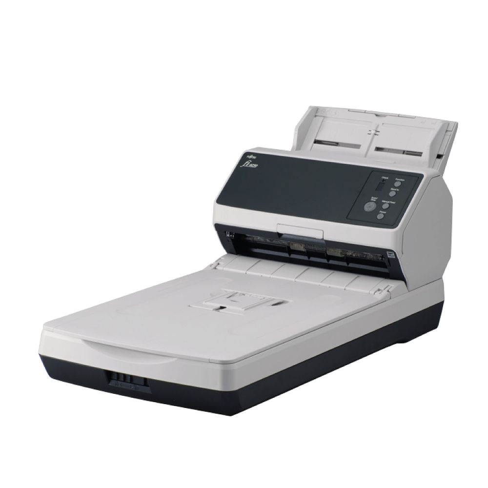 Fujitsu fi-8250 A4 Sheetfed & Flatbed Document Scanner PA03810-B601 ...