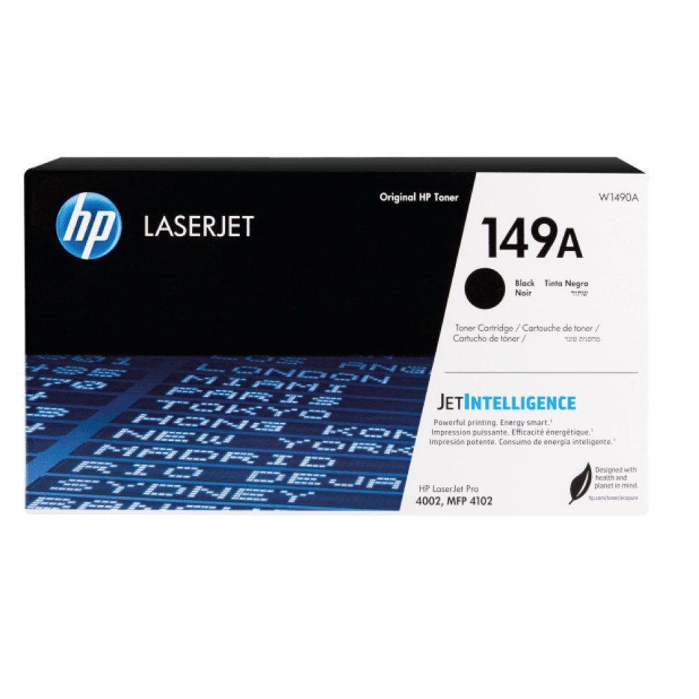 HP 149A Black Toner Cartridge (2,900 Pages*) W1490A Printer Base