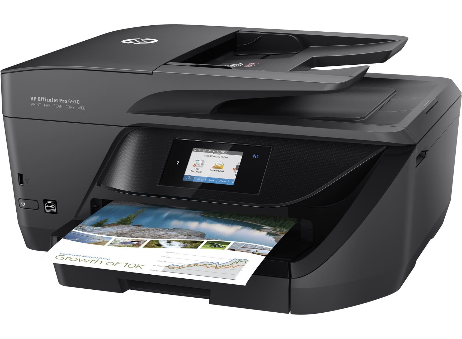 HP OfficeJet Pro 6970 All-in-One Inkjet Printer T0F33A#ABU