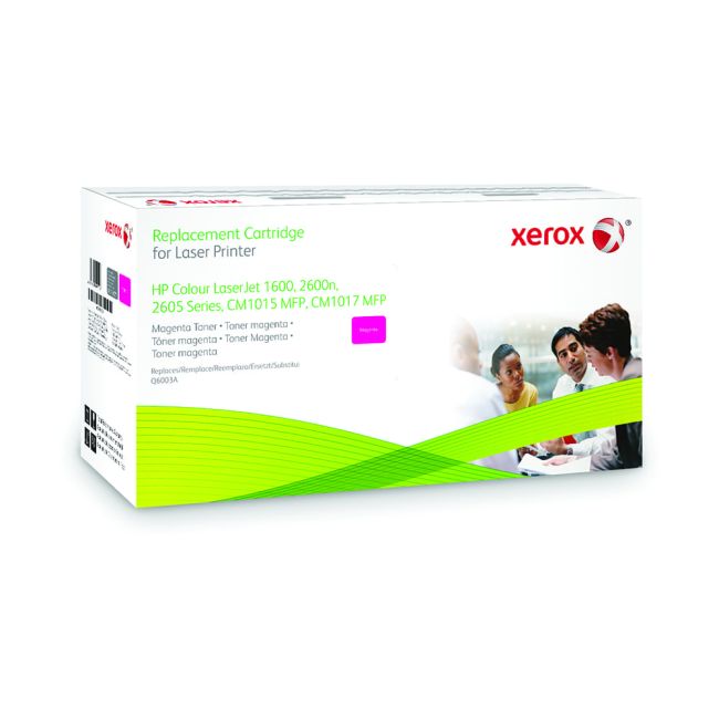 Xerox Replacement for HP 124A Magenta Toner Cartridge (2,000 Pages*)