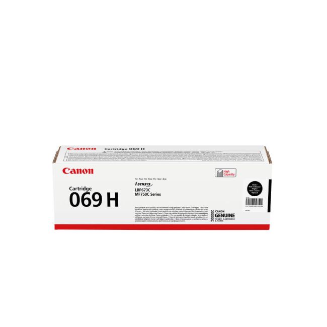 Canon 069H High Capacity Black Toner Cartridge (7,600 Pages*) 5098C002