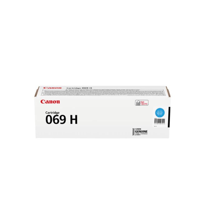 Canon 069H High Capacity Cyan Toner Cartridge (5,500 Pages*) 5097C002