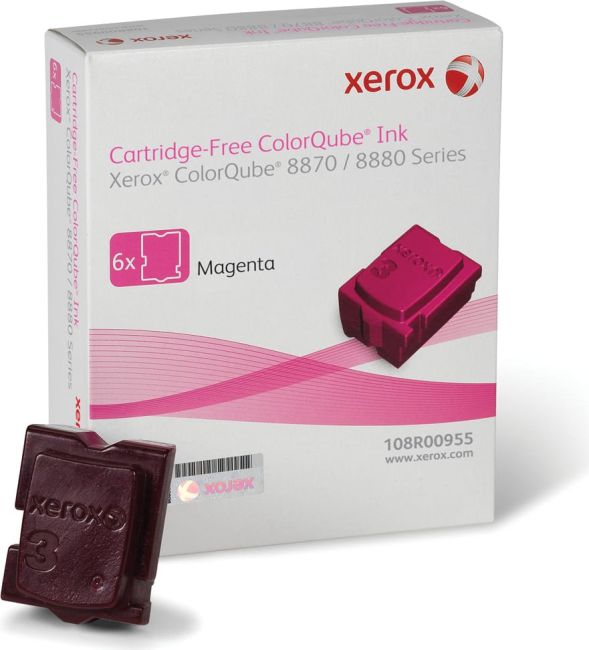 Xerox 108R00955 Magenta Solid Ink (6 sticks - 17,300 pages*)
