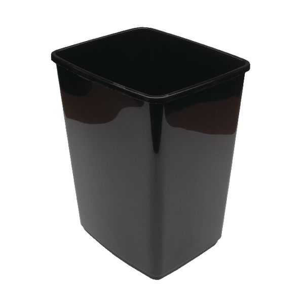 2Work 10L Swing Bin Base Only Black image