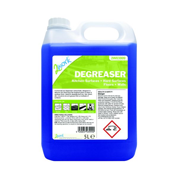 2Work Kitchen Clean Degreaser 5L image