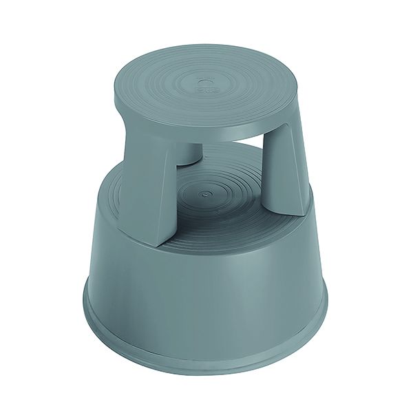 2Work Plastic Step Stool Dark Grey image