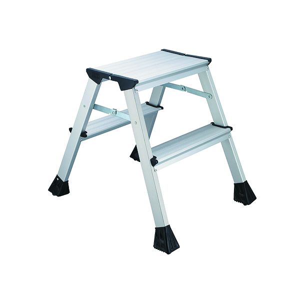 2Work Mini 2 Step Ladder Metal image