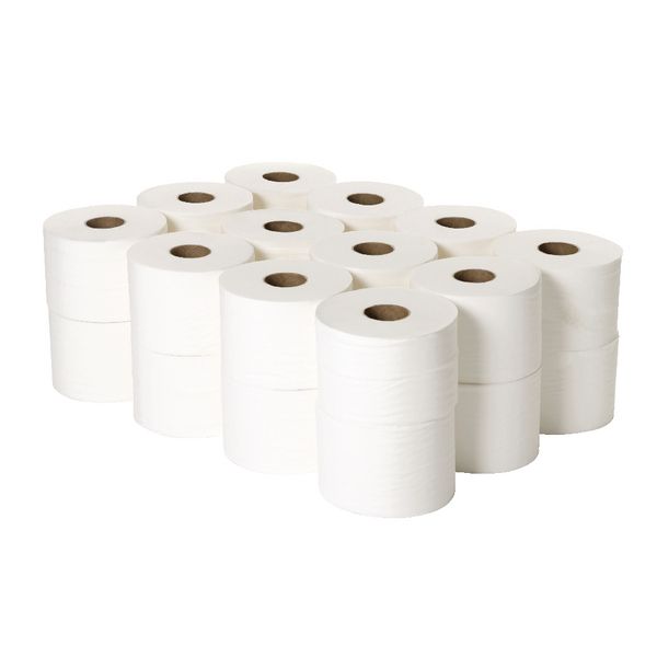 2Wrk 2Ply Wh Micr Twn Toilt Tis Pk24 image