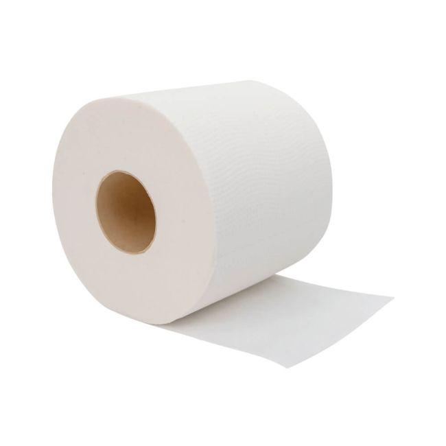 2Work 3-Ply Bamboo Toilet Roll (Pack of 24) 2W10169 image 1