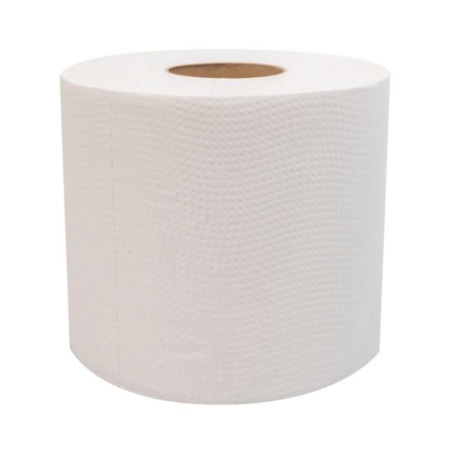 2Work 3-Ply Bamboo Toilet Roll (Pack of 24) 2W10169 image 2