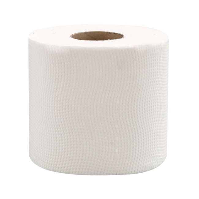 2Work 3-Ply Bamboo Toilet Roll (Pack of 24) 2W10169 image 3