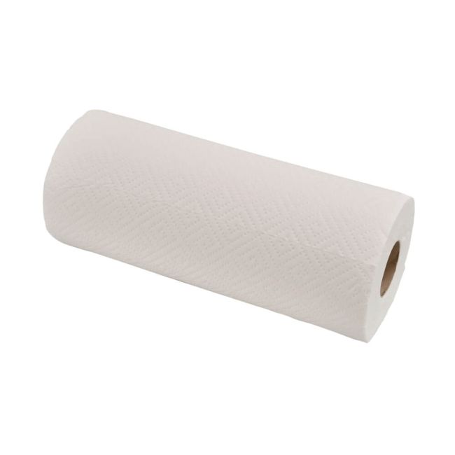 2Work 2-Ply Bamboo Kitchen Roll (Pack of 12) 2W10170 image 1