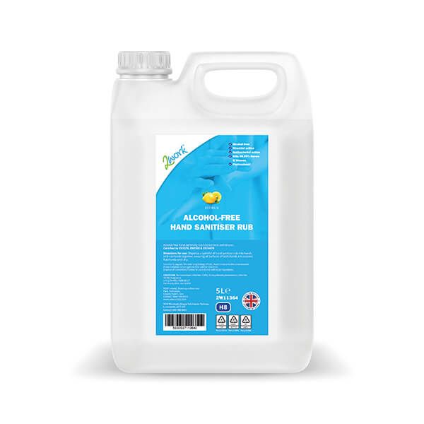 2Work Hand Sanitiser Alc-Free 5L image
