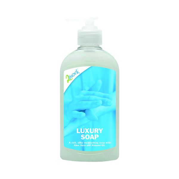 2Work Luxry Pearl Hnd Soap 300ml Pk6 image