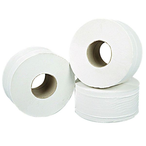 2Work 2Ply White Mini Jum 200Mx92Mm image