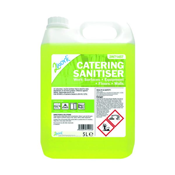 2Work Catering Sanitiser 5 Litre image