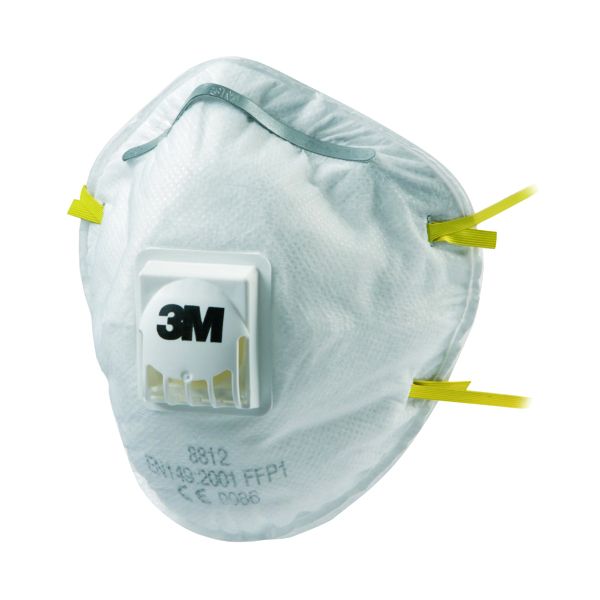 3M 8812 Respirator P1 Valved image