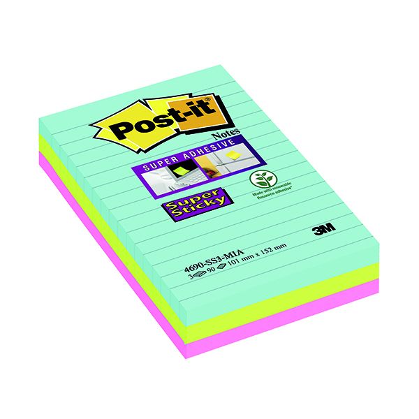 Post-it XXL S/Sticky Miami Notes image