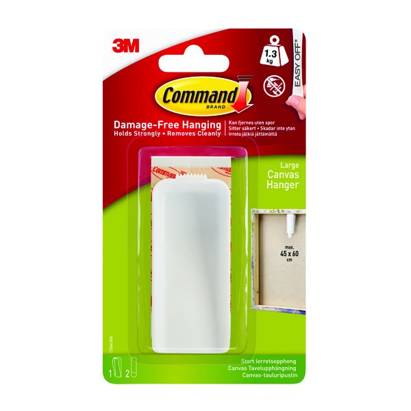 Command Canvas Hanger Large White image