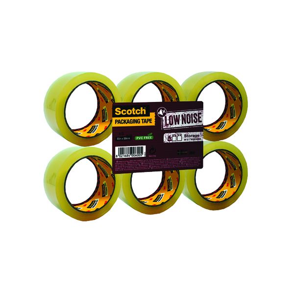 Scotch Low Noise Tape Clear 48Mmx66M image