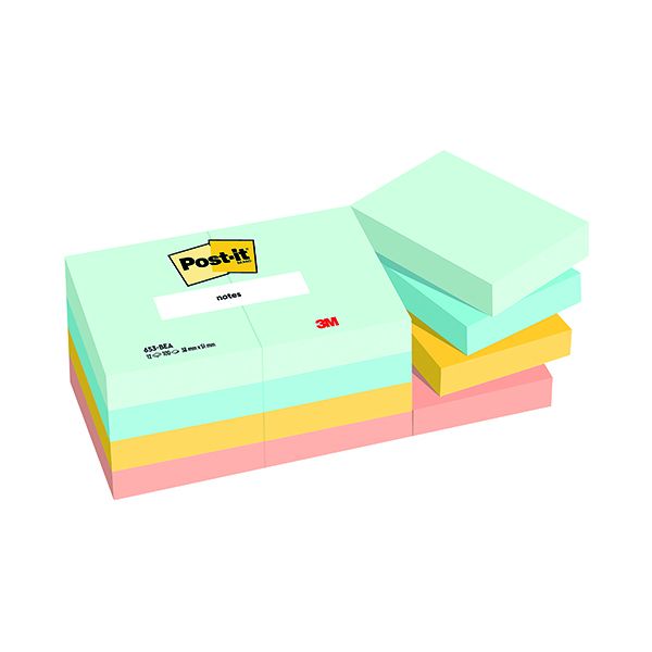 Post-it Beachside 38x51mm x100 Pk12 image