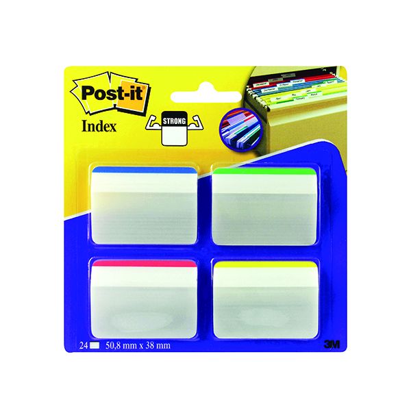 3M Post-It Index Strong Filing Tabs image