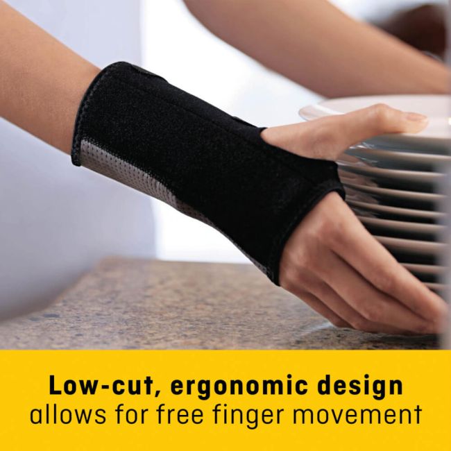Futuro Comfort Stabilizing Wrist Brace Adjustable 14-21cm Grey 10770SPEI image 8