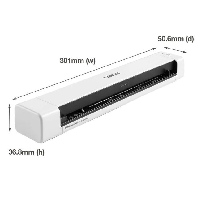 Brother DS-640 A4 Mobile Scanner