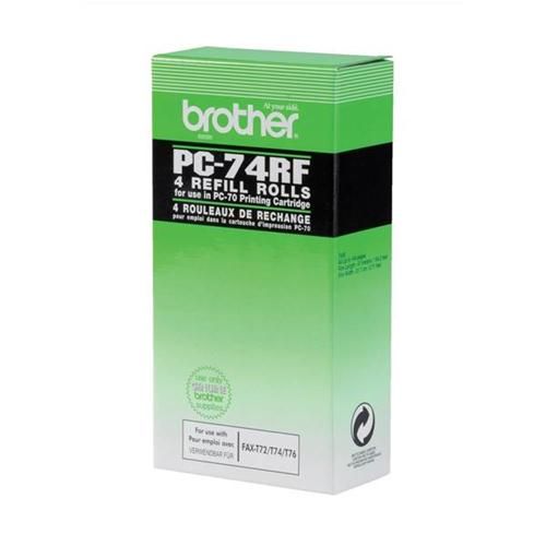 Brother PC74RF 4 ribbons (4x 144 pages*)