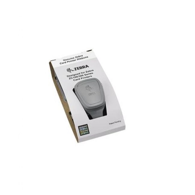 Zebra ZC100 ZC300 WhIte Ribbon (1,500 Images) 800300-309EM