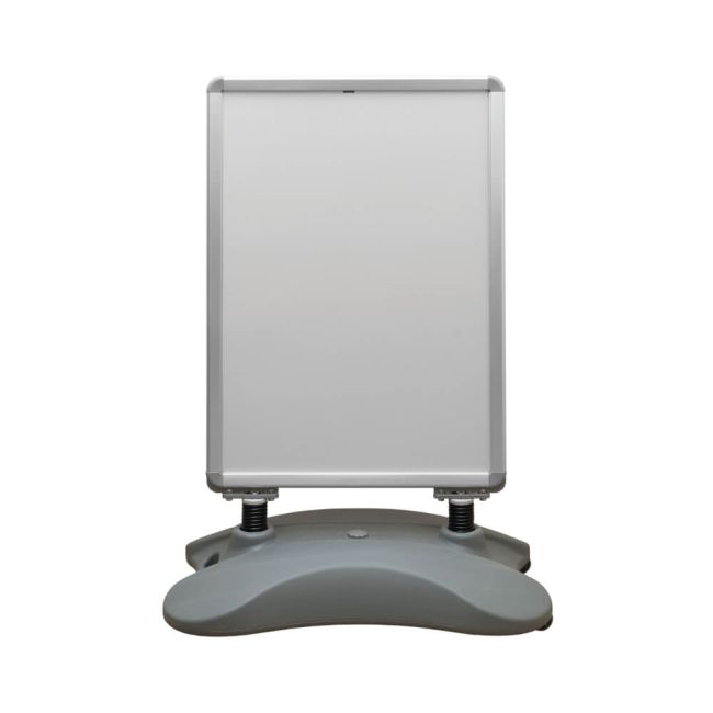 Announce Forecourt Sign Holder Water Base + Snap Frame A1 image 1