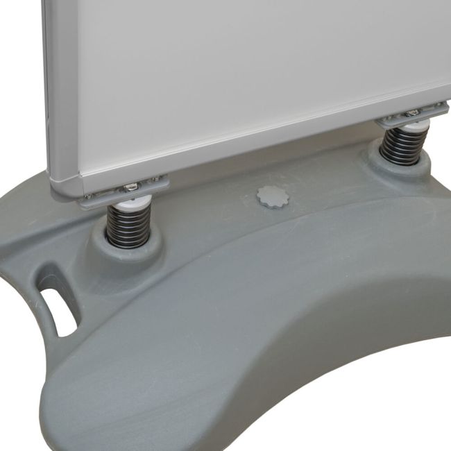 Announce Forecourt Sign Holder Water Base + Snap Frame A1 image 3