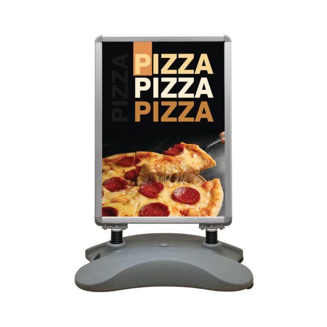 Announce Forecourt Sign Holder Water Base + Snap Frame A1 image 7