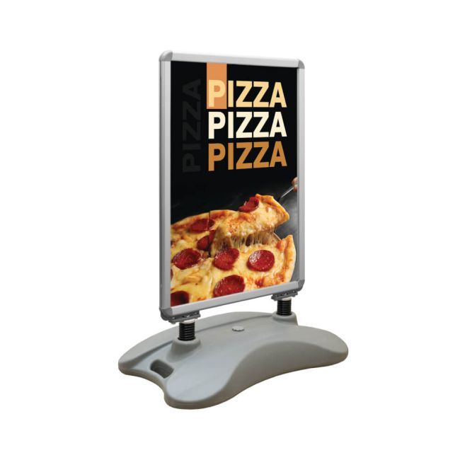 Announce Forecourt Sign Holder Water Base + Snap Frame A1 image 8