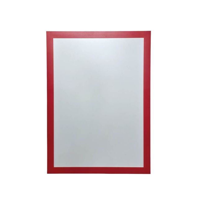 Announce Frame Solo A4 Magnetic Stripes Red (Pack of 5) AA50007 image 1