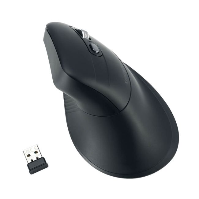 Kensington Pro Fit Ergo MY630 EQ Vertical Wireless Rechargeable Mouse Black K72482WW image 3