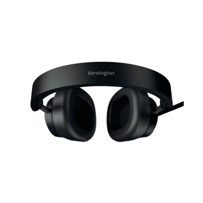 Kensington H2000 Universal Over Ear Wired Headset USB-C Black K83451WW image 3