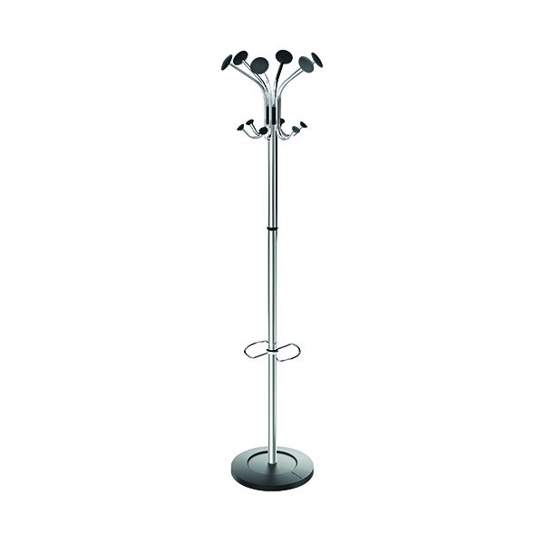 Alba Chromy Coat Stand Chrome/Black image